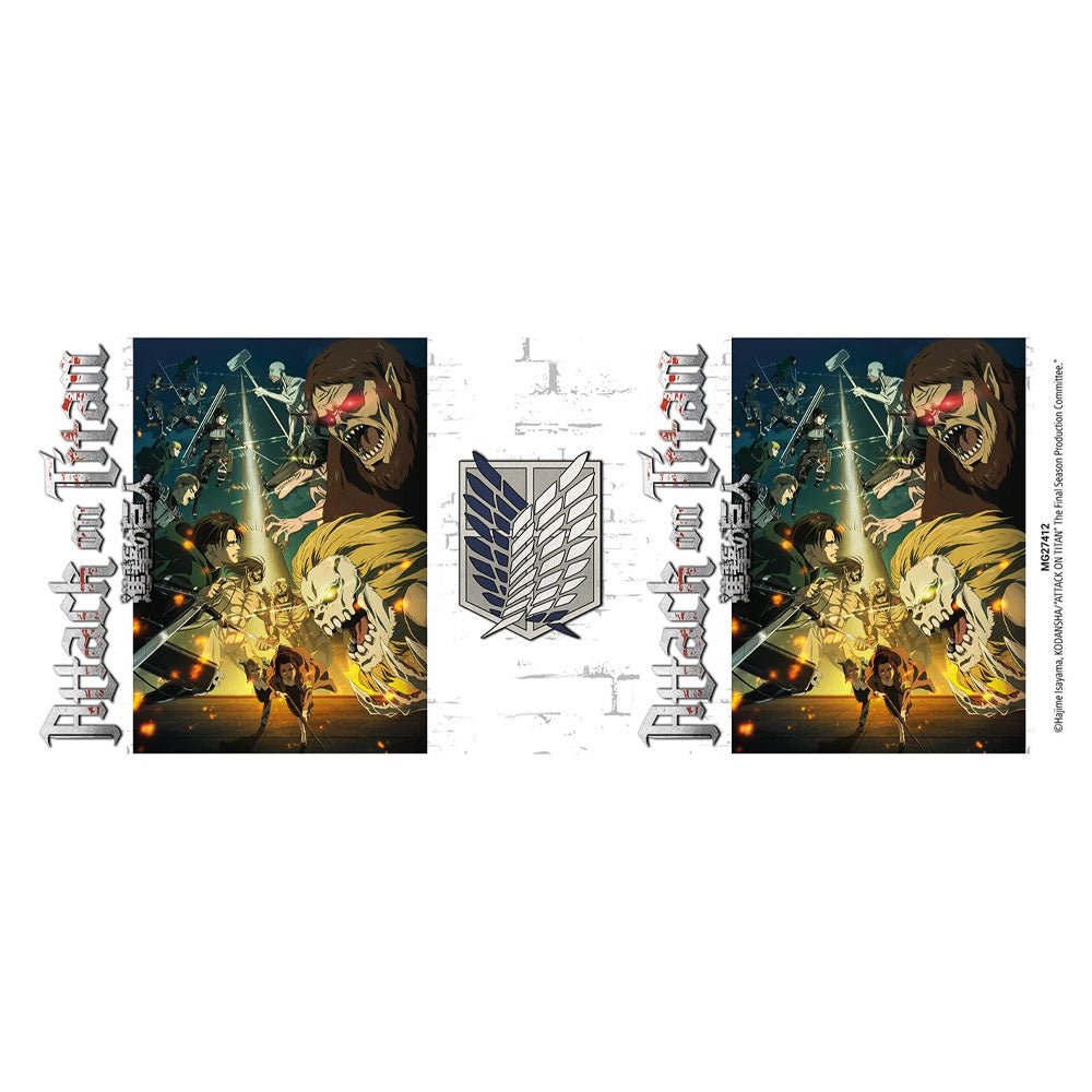 ATTACK ON TITAN 進撃の巨人 - Special Ops Squad Vs Titans / マグカップ - PGS