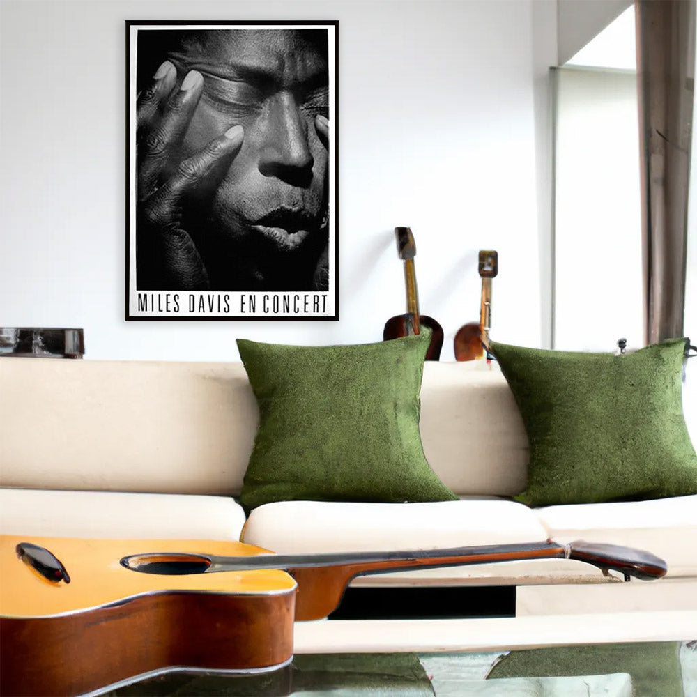 MILES DAVIS - En Concert / Poster