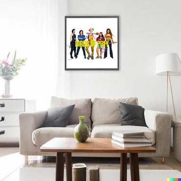 DC COMICS DC Comics (Joker 80th Anniversary) - BIRDS OF PREY / Group / Harley Quinn / Poster