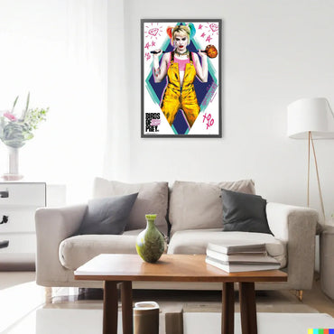 DC COMICS DC Comics (Joker 80th Anniversary) - BIRDS OF PREY / Harley Quinn / Poster