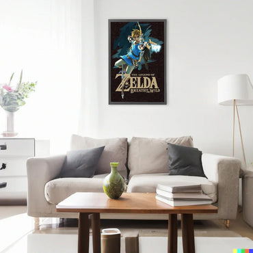 THE LEGEND OF ZELDA ゼルダの伝説 - Breath of the Wild (Game Cover) / ポスター - PGS