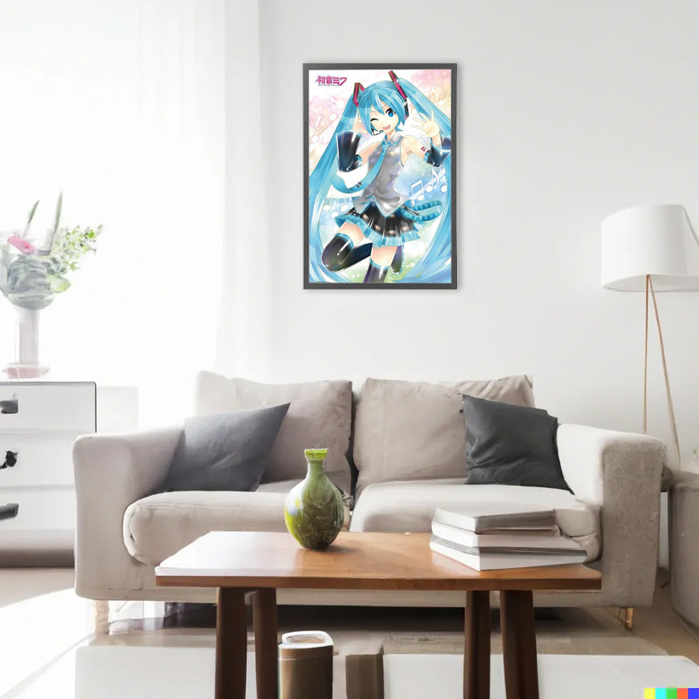 HATSUNE MIKU Hatsune Miku - Waving / Poster