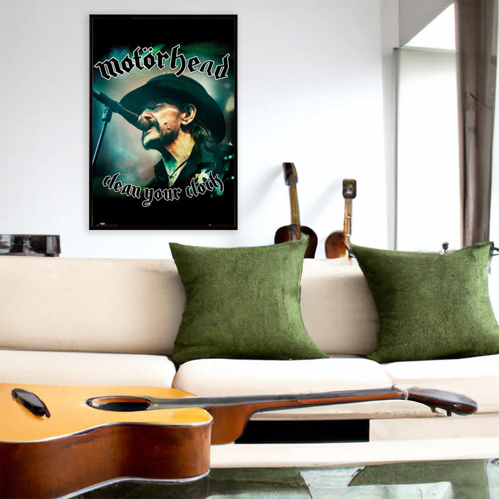 MOTORHEAD モーターヘッド (結成 50周年 ) - Clean Your Clock / ポスター - PGS