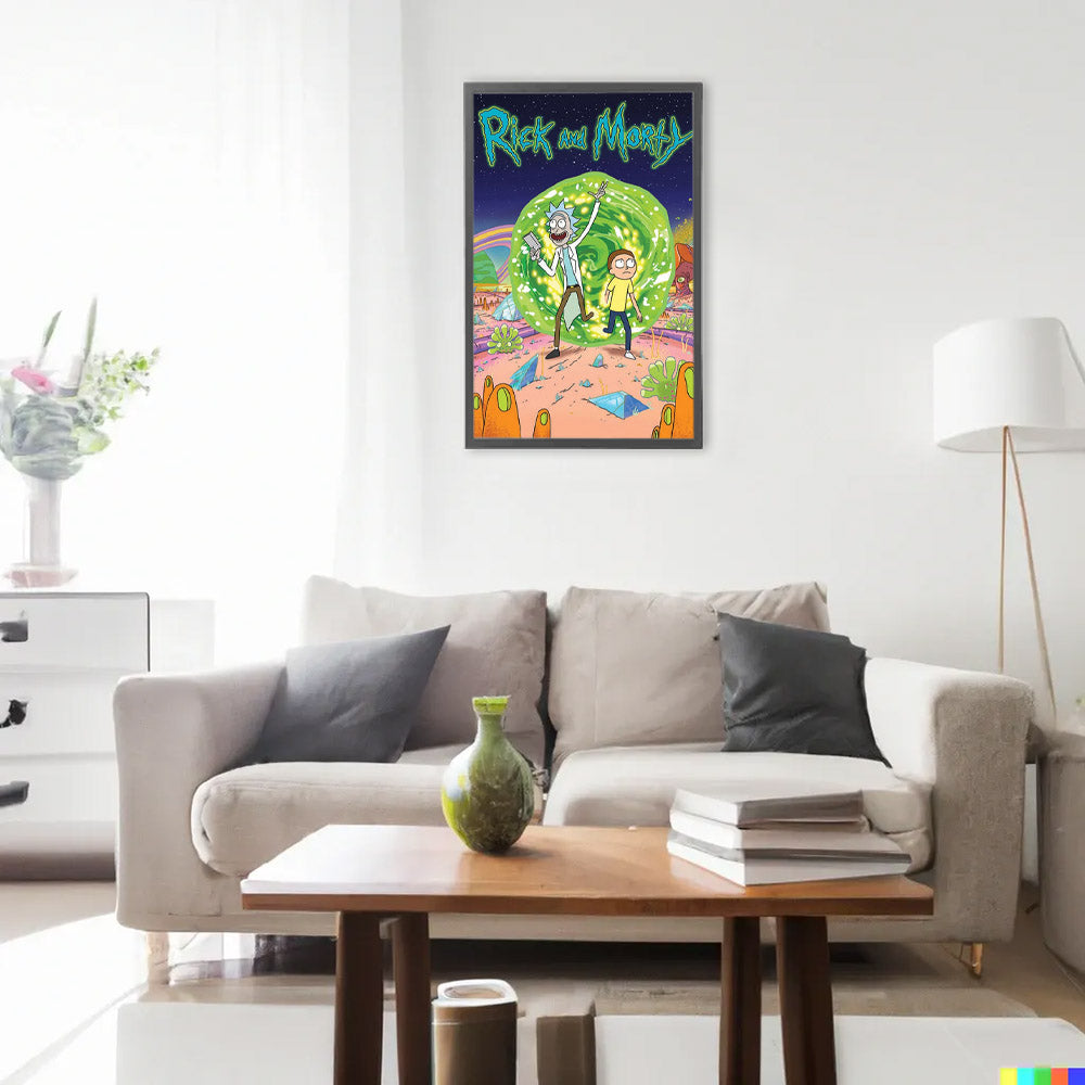 RICK AND MORTY - Portal / Poster