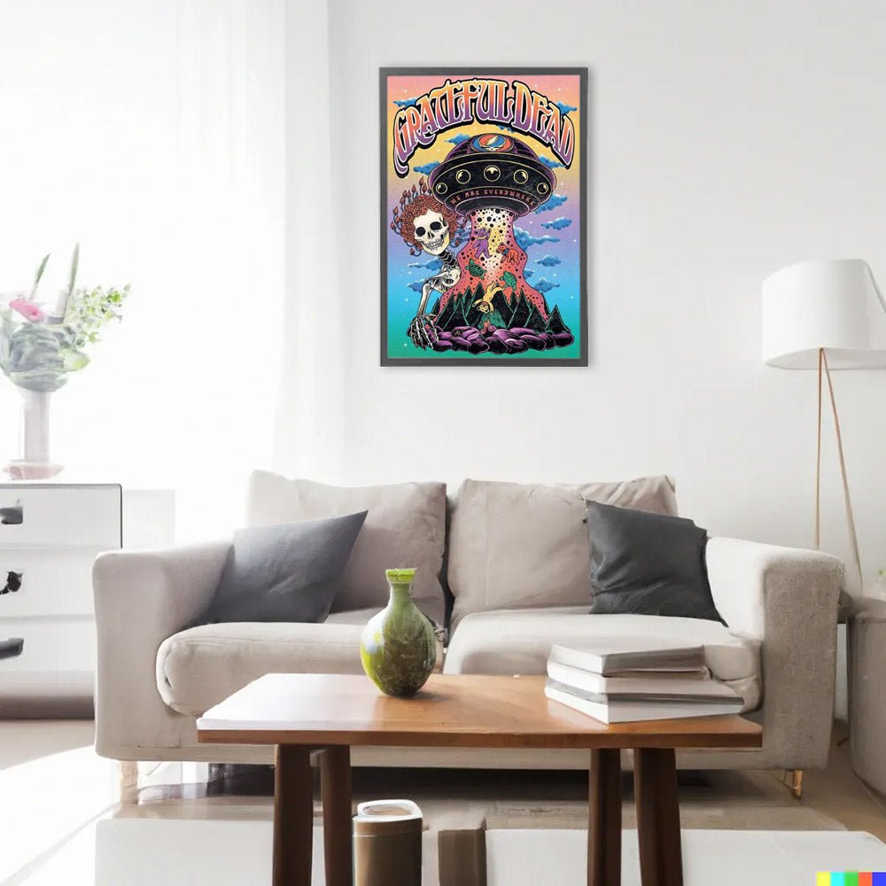 GRATEFUL DEAD グレイトフルデッド (結成 60周年 ) - Bertha UFO / ポスター - PGS