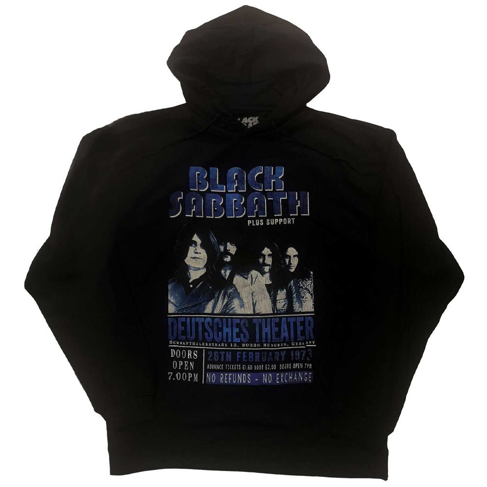 BLACK SABBATH ブラックサバス (OZZY OSBOURNE 追悼 ) - Deutsches '73 / ECO - Pullover Hoodie / パーカー・スウェット / メンズ - PGS