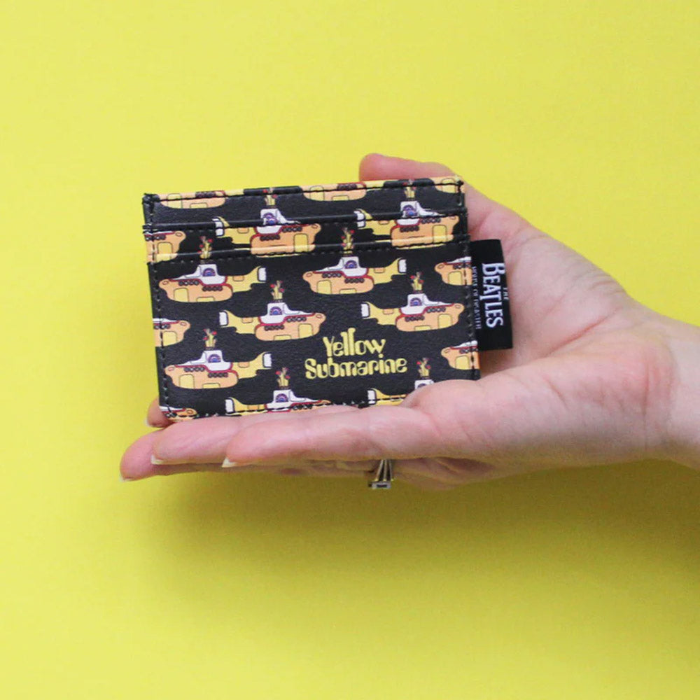 THE BEATLES ビートルズ (結成 65周年 ) - Yellow Submarine Cardholder / Disaster(U.K.ブランド) / カードケース 【公式 / オフィシャル】