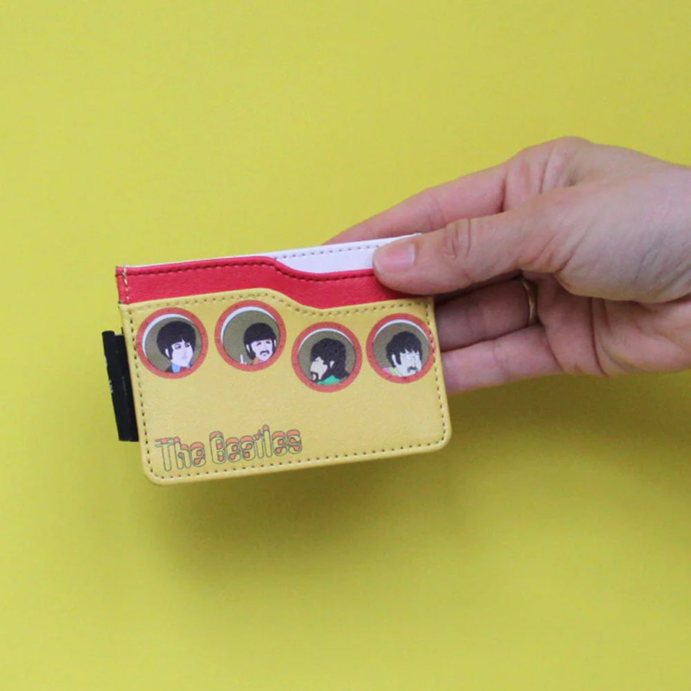THE BEATLES ビートルズ (結成 65周年 ) - Yellow Submarine Cardholder / Disaster(U.K.ブランド) / カードケース 【公式 / オフィシャル】