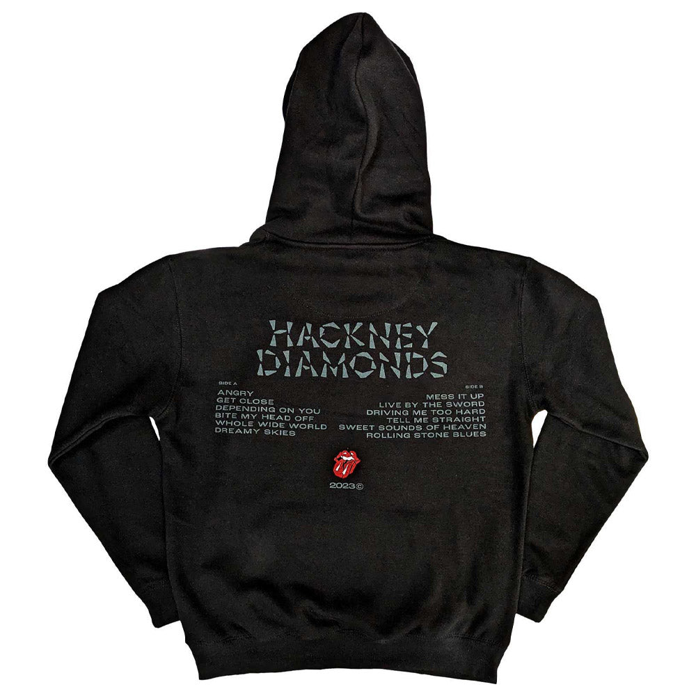 ROLLING STONES ローリングストーンズ - Hackney Diamonds Glass Logo / バックプリントあり / パーカー・スウェット / メンズ