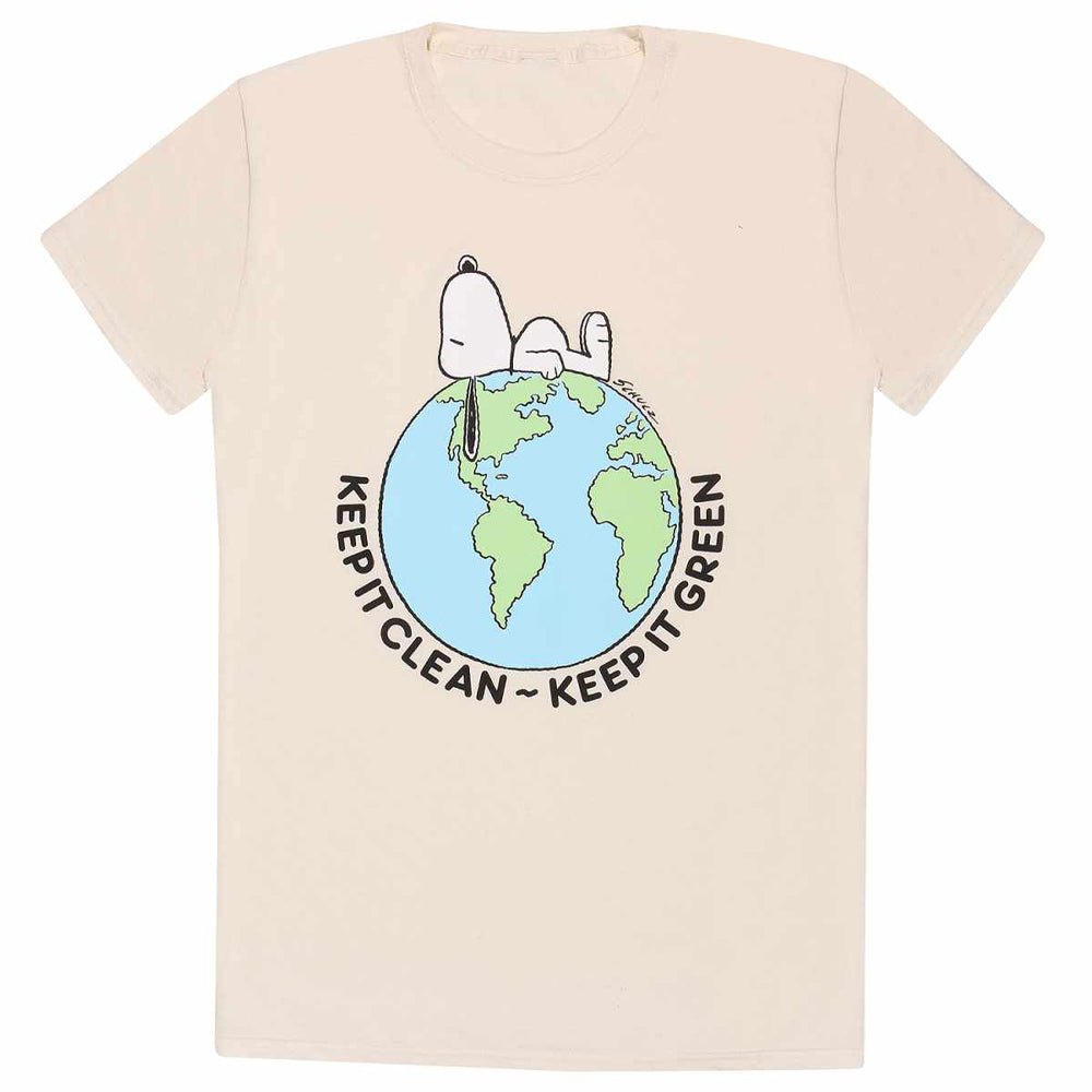 PEANUTS スヌーピー (コミック誕生 75周年 ) - Keep It Clean / Tシャツ / メンズ - PGS