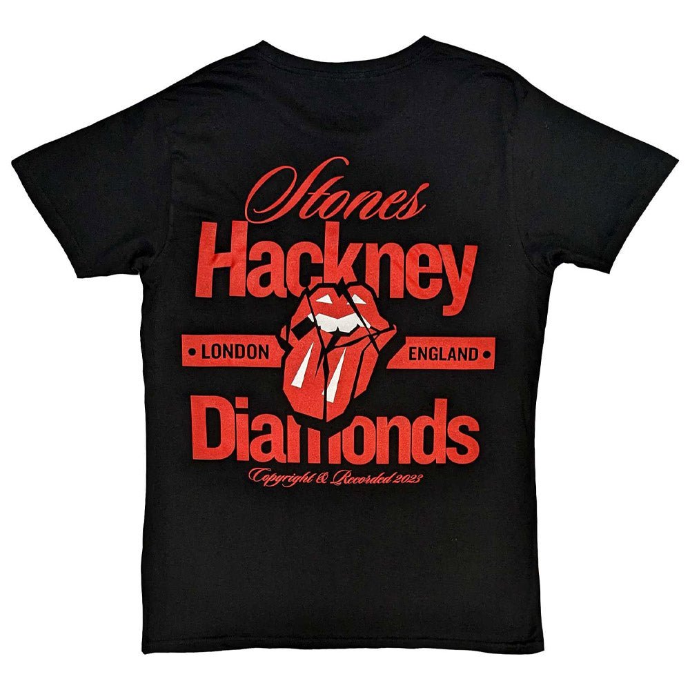 ROLLING STONES ローリングストーンズ (来日 35周年 記念 ) - Hackney Diamonds Hackney London / バックプリントあり / Tシャツ / メンズ - PGS