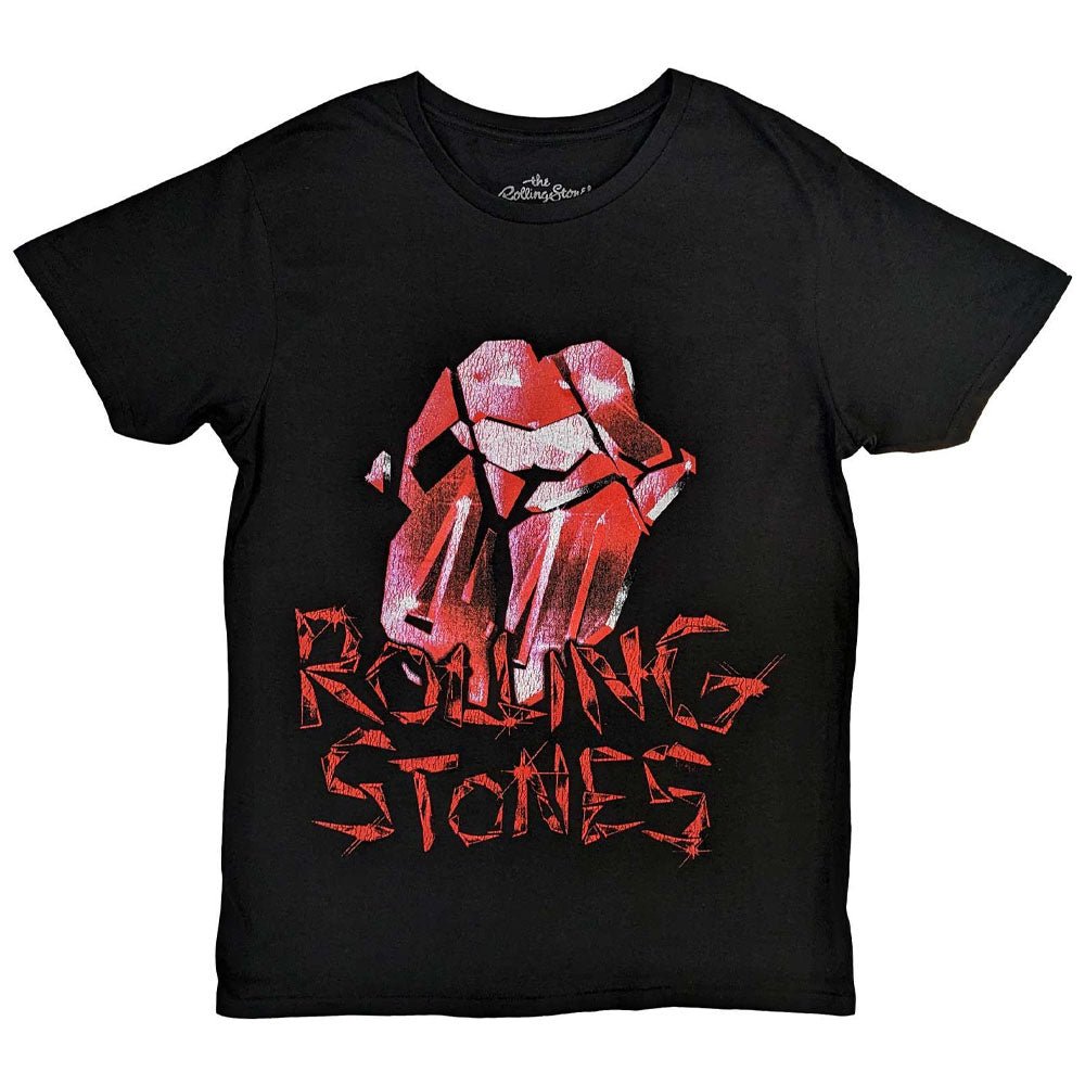 ROLLING STONES ローリングストーンズ (来日 35周年 記念 ) - Hackney Diamonds Cracked Glass Tongue / Tシャツ / メンズ - PGS