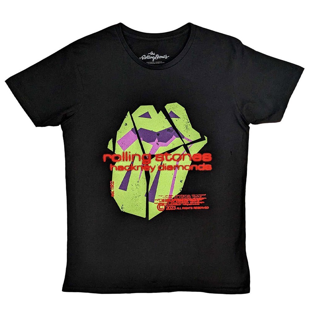 ROLLING STONES ローリングストーンズ (来日 35周年 記念 ) - Hackney Diamonds Neon Tongue / Tシャツ / メンズ - PGS