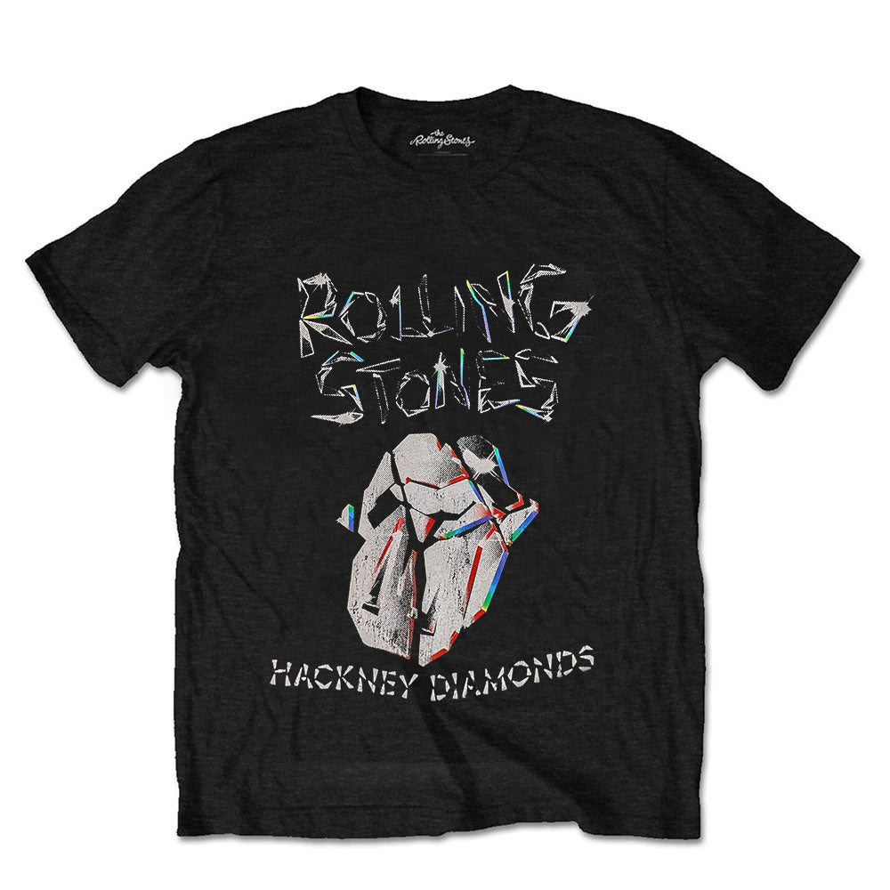 ROLLING STONES ローリングストーンズ (来日 35周年 記念 ) - Hackney Diamonds Faded Logo / Tシャツ / メンズ - PGS