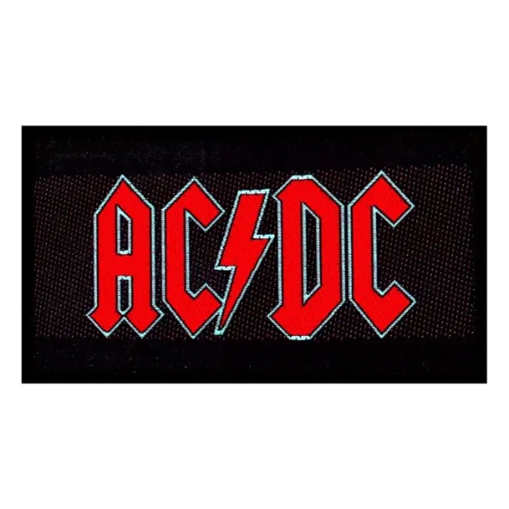 AC/DC エーシーディーシー (Back in Black 45周年 ) - RED LOGO / ワッペン - PGS