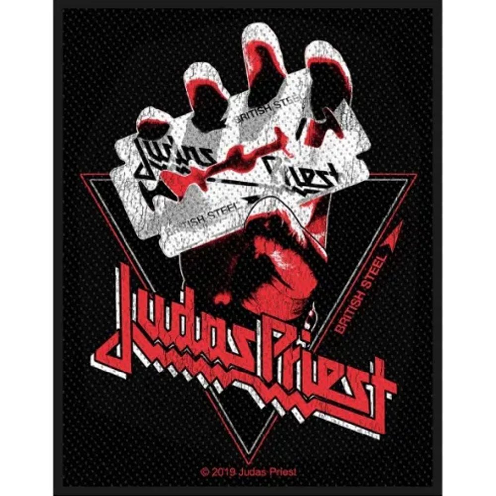 JUDAS PRIEST ジューダスプリースト - BRITISH STEEL VINTAGE / ワッペン - PGS