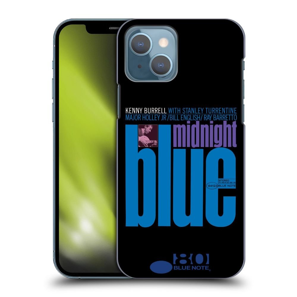 BLUE NOTE RECORDS ブルーノートレコード - Kenny Burell Midnight Blue ハード case / Apple iPhoneケース - PGS