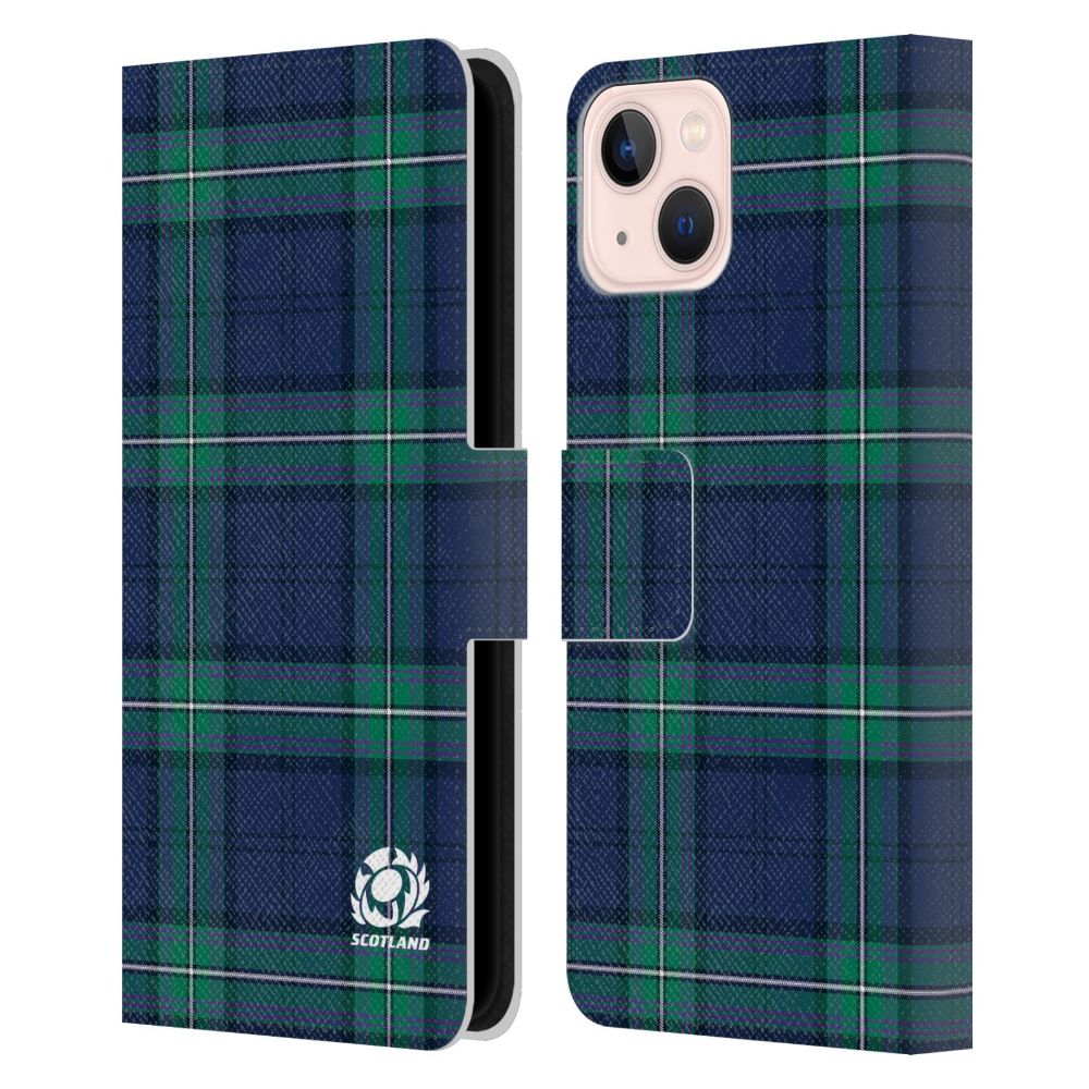 SCOTLAND RUGBY ラグビースコットランド代表 - Tartans レザー手帳型 / Apple iPhoneケース - PGS