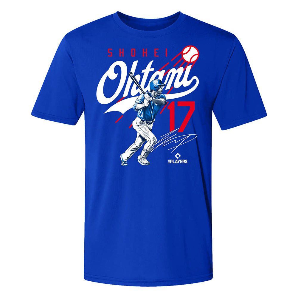SHOHEI OHTANI 大谷翔平 - Script / Dodgers Blue / Tシャツ / メンズ - PGS
