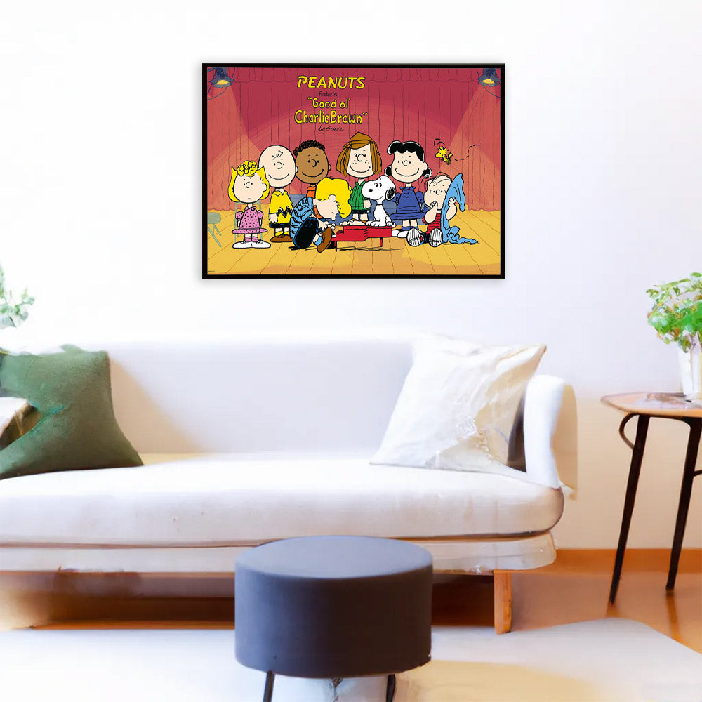 PEANUTS SNOOPY - PIANO / POSTER