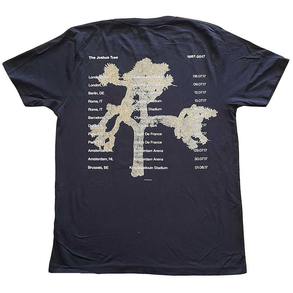 U2 ユーツー - Joshua Tree Photo / バックプリントあり / 2017ツアー限定 / Tシャツ / メンズ - PGS