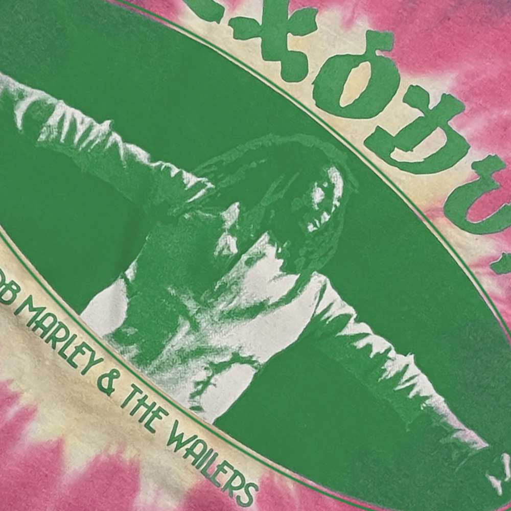 BOB MARLEY ボブマーリー (追悼 45周年 ) - Exodus Oval / タイダイ / Tシャツ / メンズ