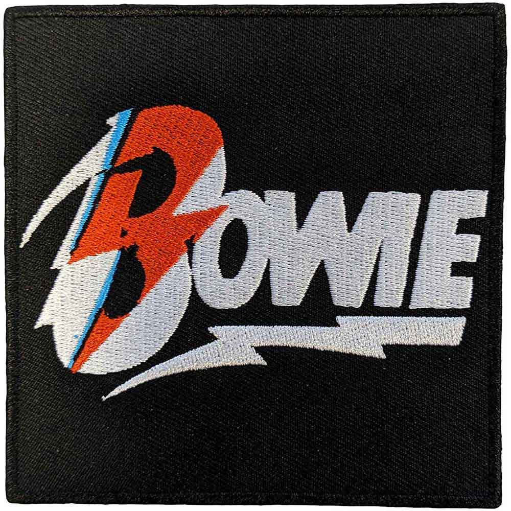 DAVID BOWIE デヴィッドボウイ - Diamond Dogs Flash Logo / ワッペン - PGS