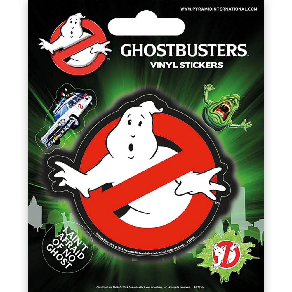 GHOSTBUSTERS ゴーストバスターズ - Logo / 5枚入り / ステッカー - PGS