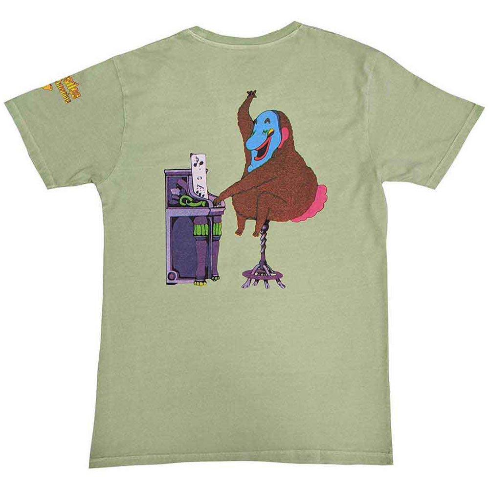 THE BEATLES ビートルズ (結成 65周年 ) - Yellow Submarine Magic Piano / バックプリントあり / Tシャツ / メンズ - PGS
