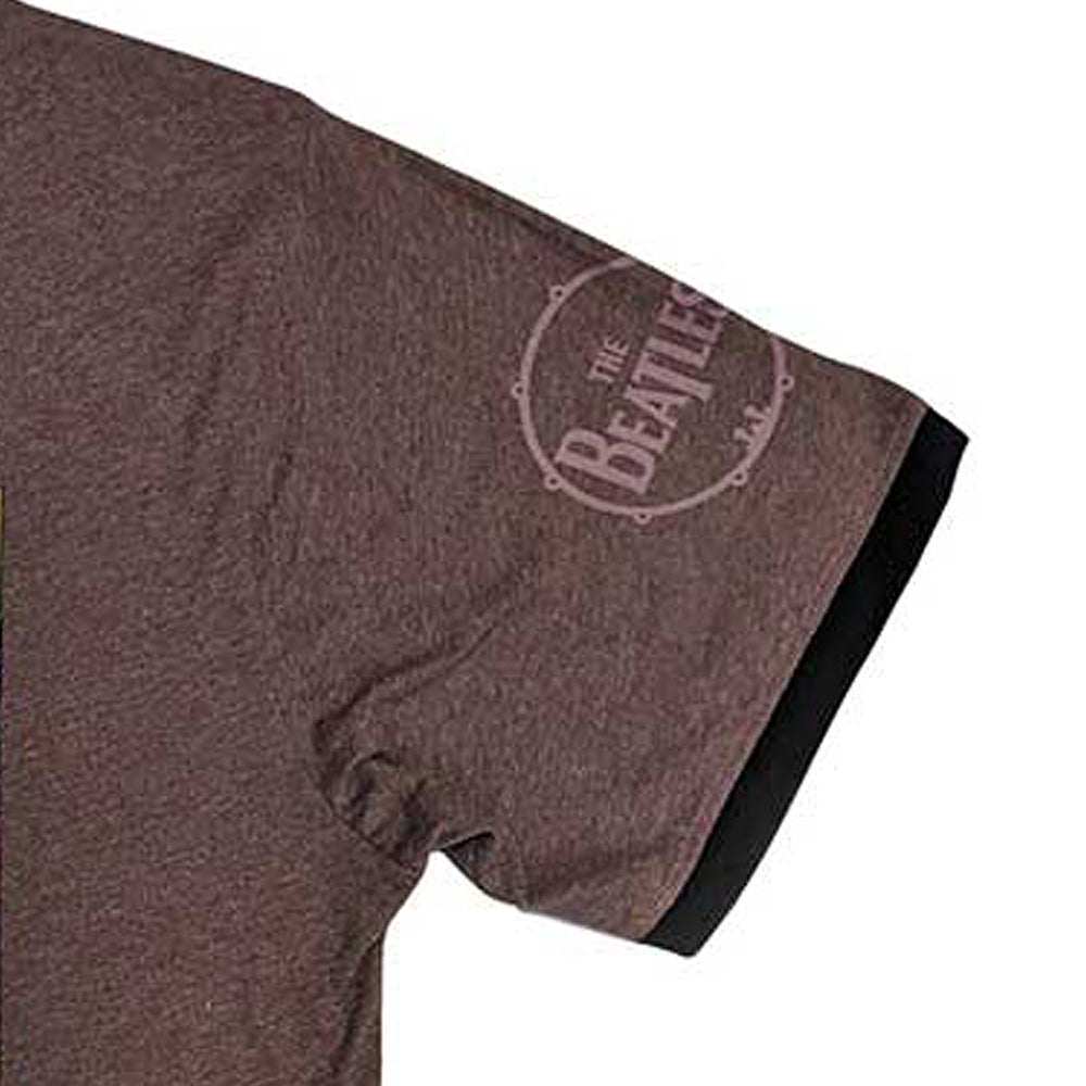 THE BEATLES (65th Anniversary) - Stripes / Sleeve Print / Ringer / T-shirt / Men's