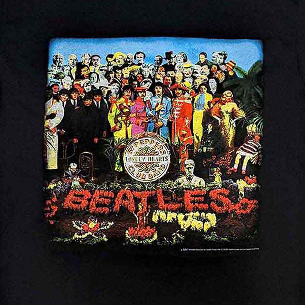 THE BEATLES ビートルズ (来日 60周年 ) - Sgt Pepper / バックプリントあり / Tシャツ / メンズ