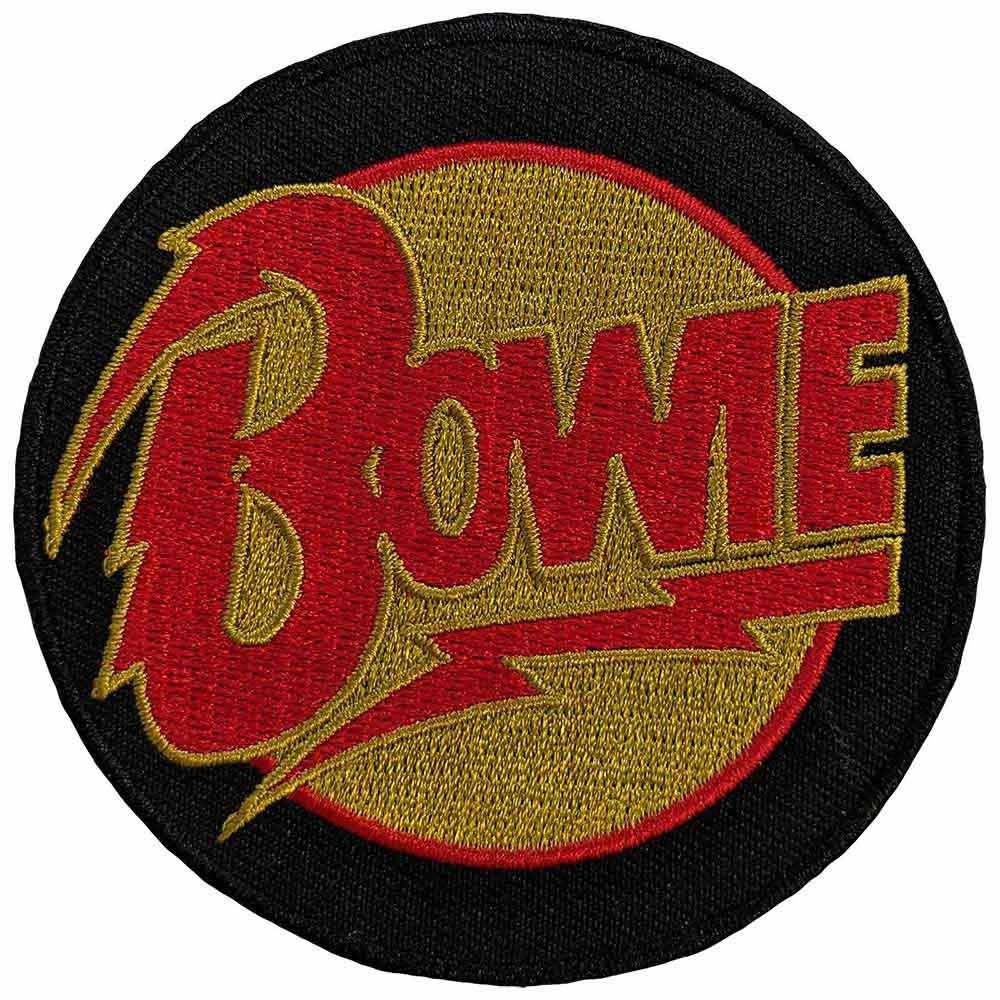 DAVID BOWIE デヴィッドボウイ - Diamond Dogs Logo Circle / ワッペン - PGS