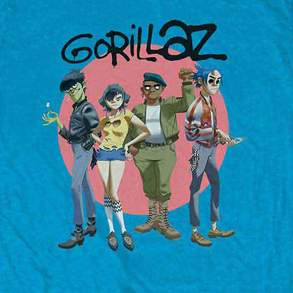 GORILLAZ ゴリラズ (2026.3.20 新譜 発売 記念 ) - Group Circle Rise / Tシャツ / メンズ
