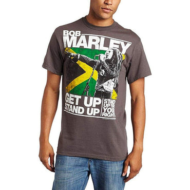BOB MARLEY ボブマーリー (生誕 80年 ) - GET UP STAND UP / Tシャツ / メンズ - PGS