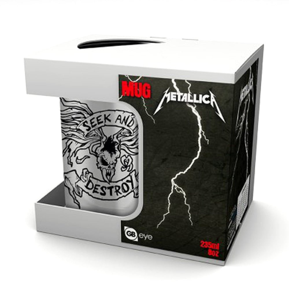 METALLICA メタリカ - Seek And Destroy / カラビナマグ / マグカップ - PGS