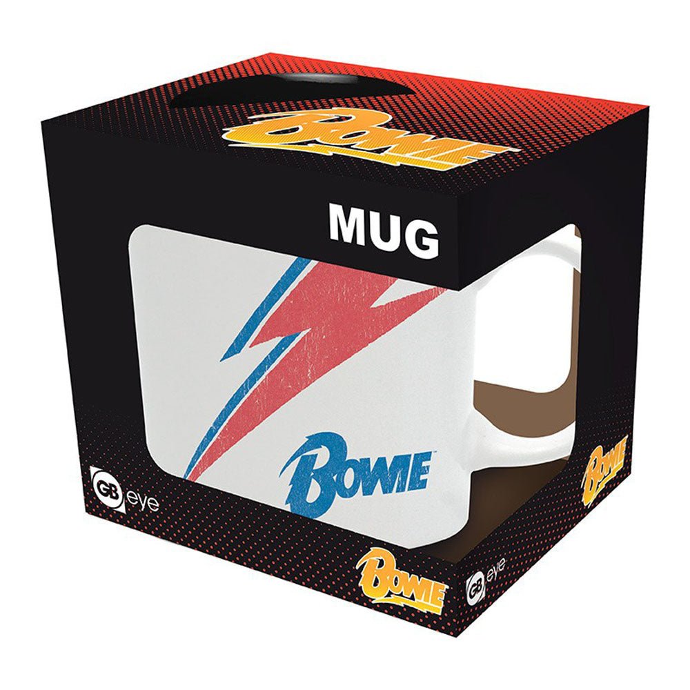 DAVID BOWIE デヴィッドボウイ - Bolt / マグカップ - PGS
