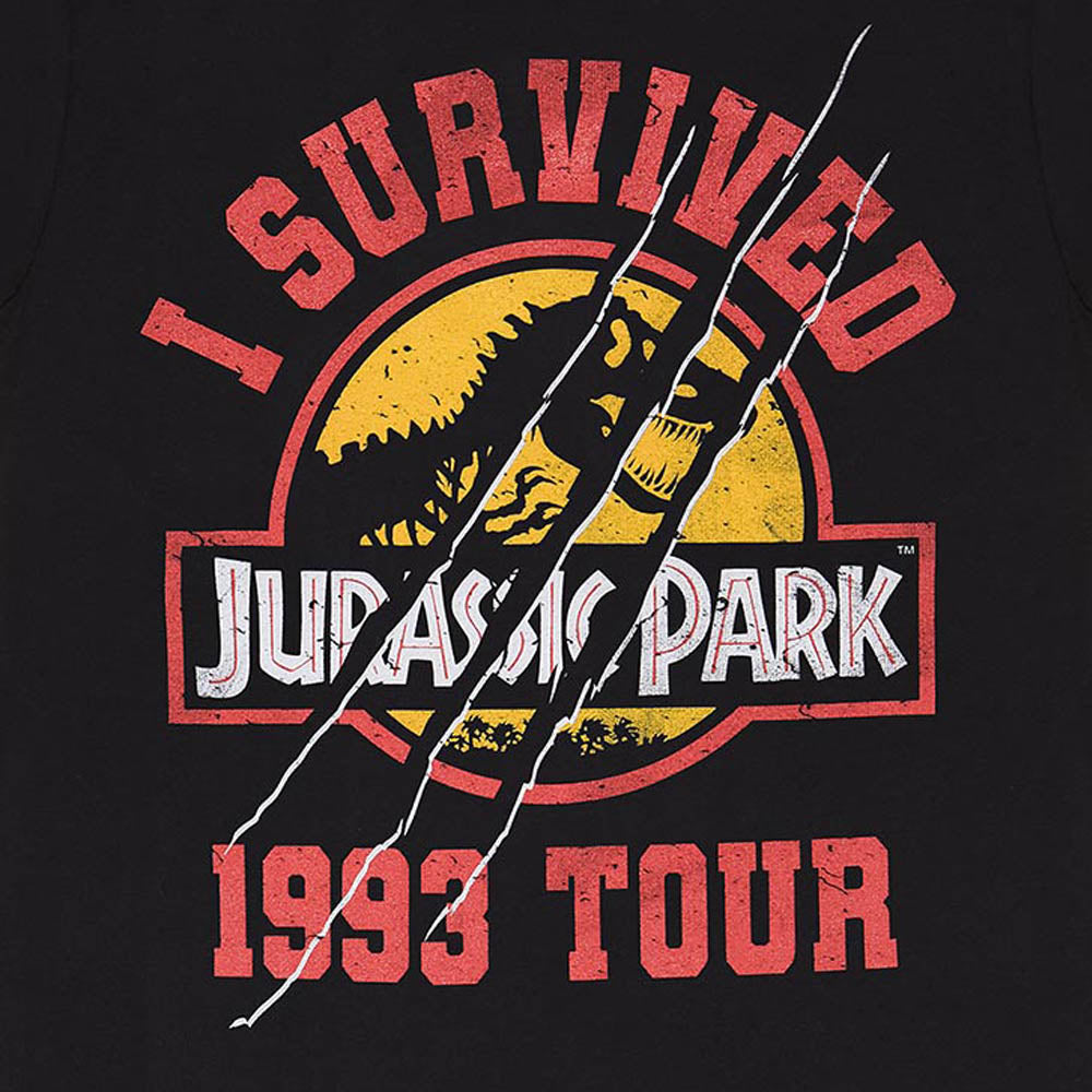 JURASSIC PARK Jurassic Park - I Survived 1993 / T-shirt / Men's