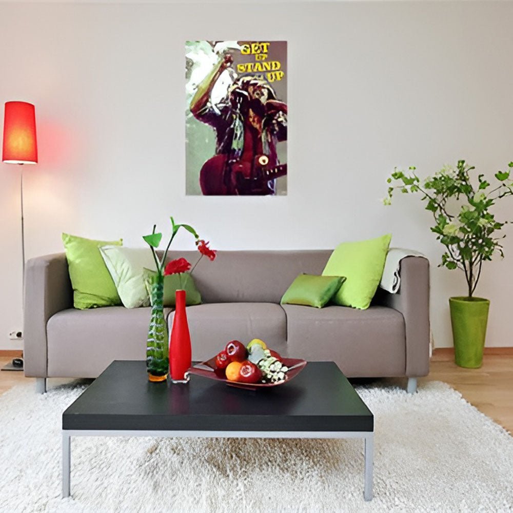 BOB MARLEY ボブマーリー (生誕 80年 ) - Get Up Stand Up / ポスター - PGS