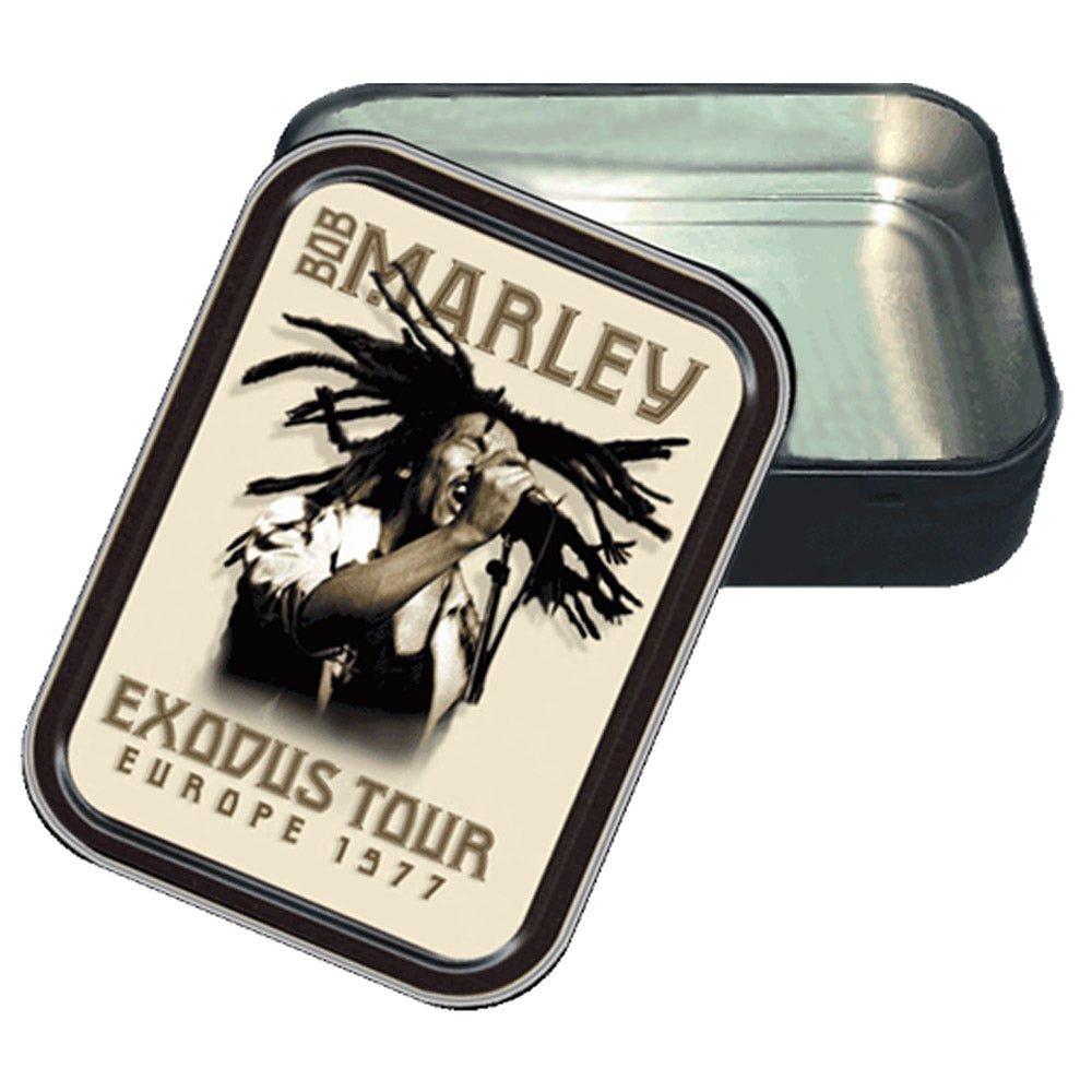 BOB MARLEY ボブマーリー (追悼 45周年 ) - Exodus Large Stash Tin / スタッシュ缶 / グッズ - PGS