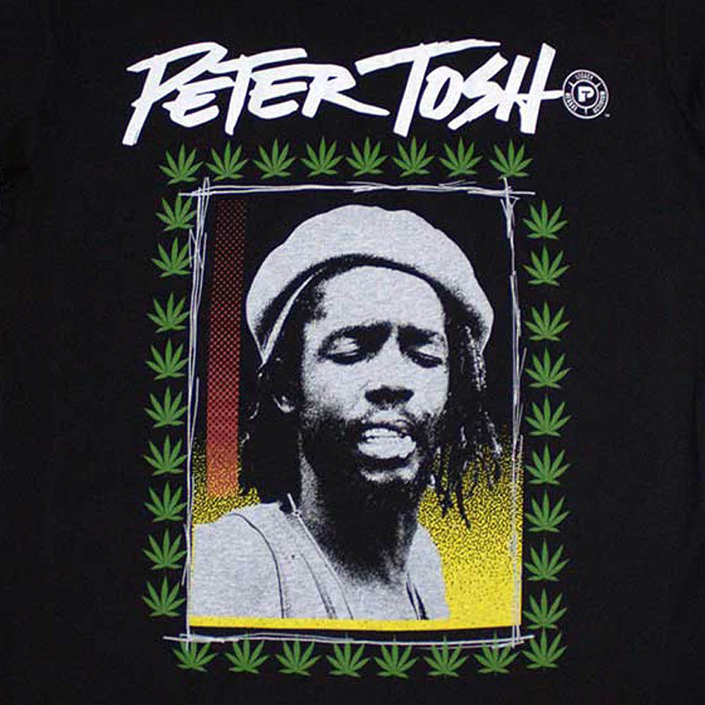 PETER TOSH Peter Tosh - Leaf Frame / T-shirt / Men's