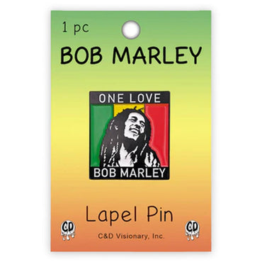BOB MARLEY ボブマーリー (生誕 80年 ) - One Love / バッジ - PGS