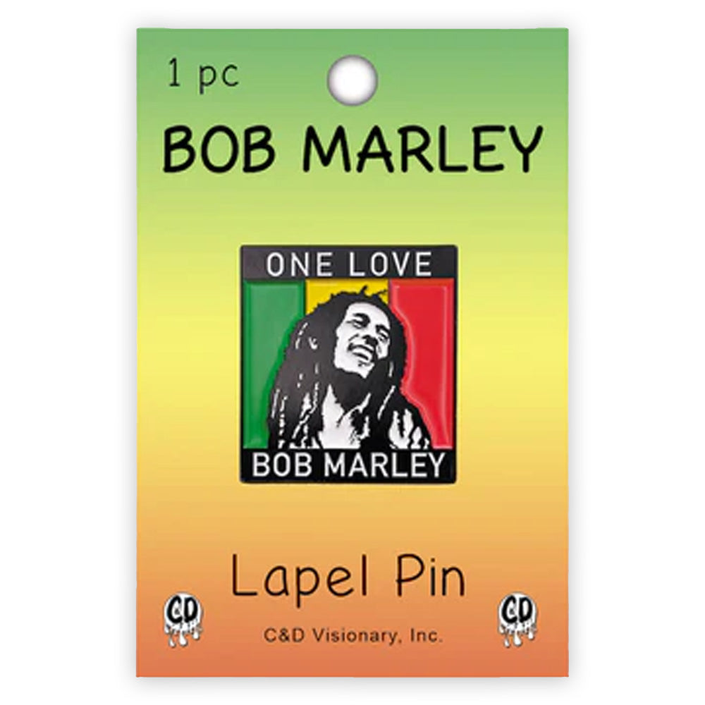 BOB MARLEY Bob Marley (80th Anniversary) - One Love / Badge