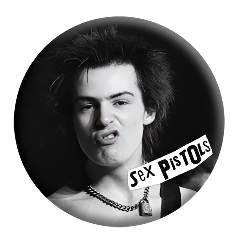 SEX PISTOLS セックスピストルズ - Sid Vicious / バッジ 【公式
