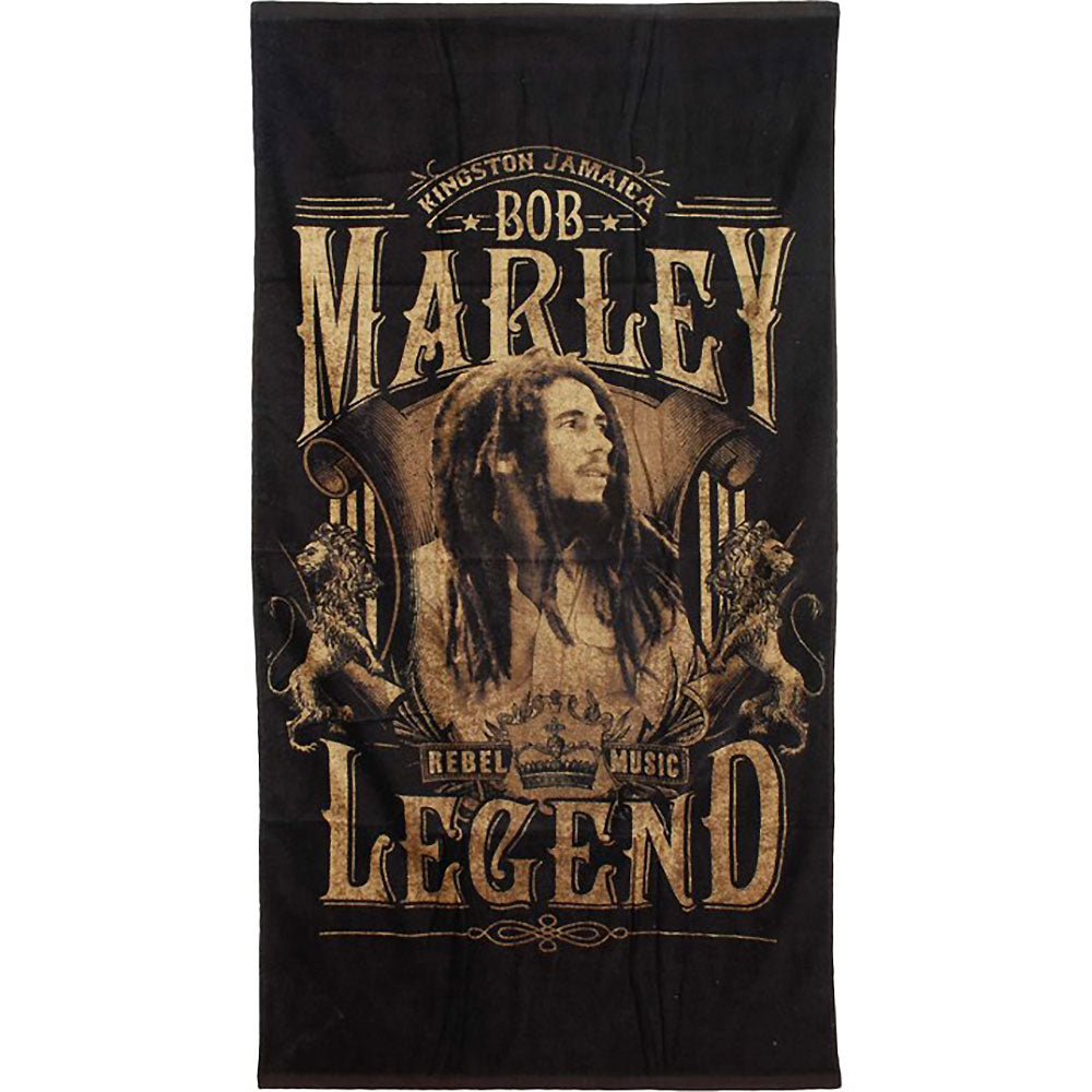 BOB MARLEY ボブマーリー (生誕 80年 ) - LEGEND TOWEL / タオル - PGS
