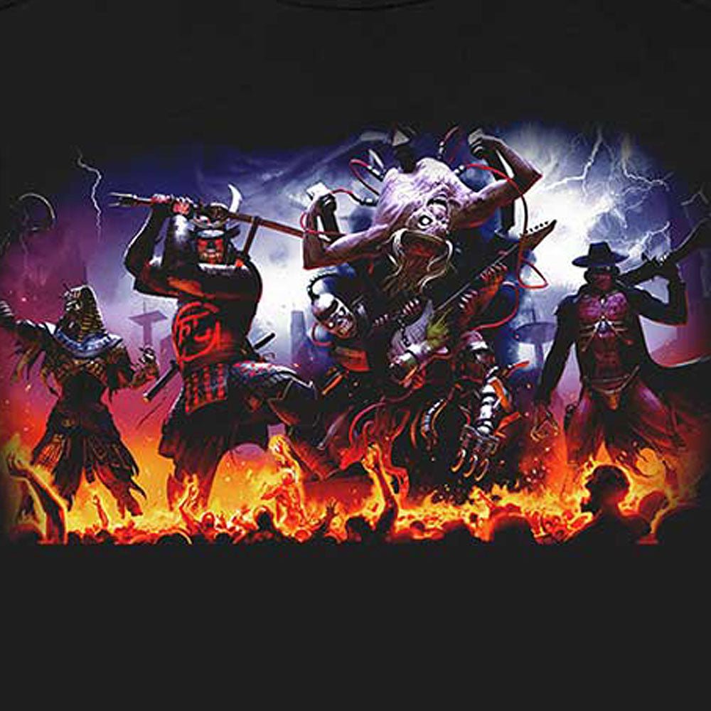 IRON MAIDEN アイアンメイデン (結成 50周年 ) - Dead By Daylight Monster Eddie / バックプリントあり / Tシャツ / メンズ - PGS