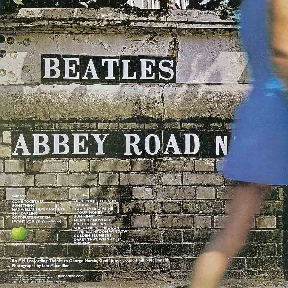 THE BEATLES ビートルズ (来日 60周年 ) - Abbey Road Double Sided Album Art / 1000ピース / ジグソーパズル