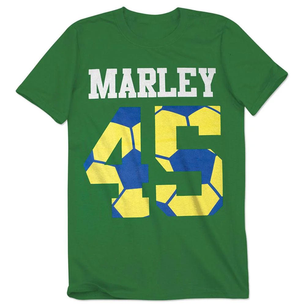Bob Marley ボブマーリー (生誕 80年 ) - 45 World Cup Mens T Shirt / Tシャツ / メンズ - PGS