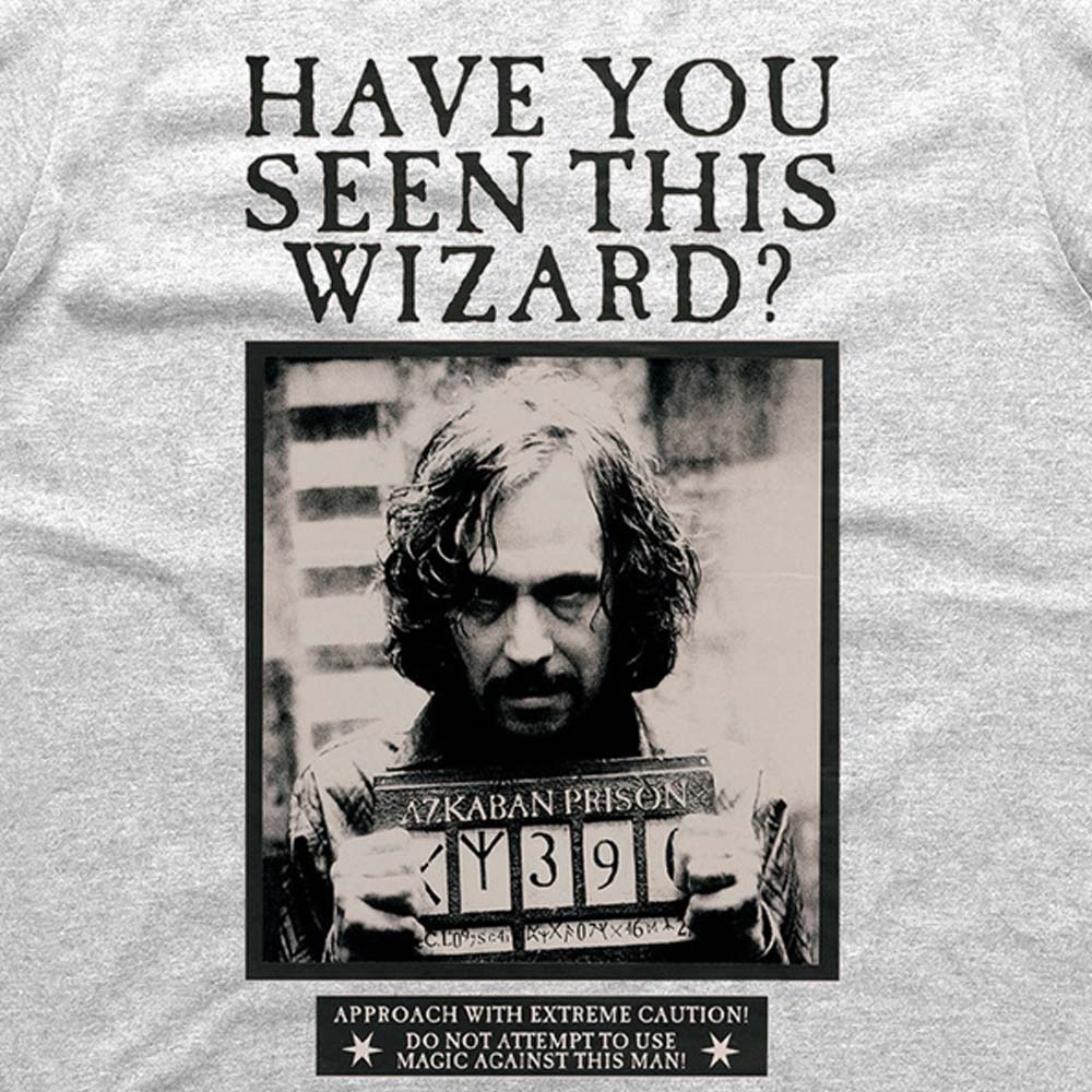 HARRY POTTER ハリーポッター (公開 25周年 ) - Sirius Black Poster / Tシャツ / メンズ