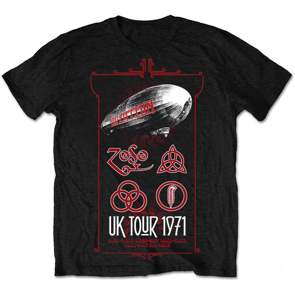 LED ZEPPELIN レッドツェッペリン (公式 映画公開 記念 ) - UK Tour '71. / Tシャツ / メンズ - PGS