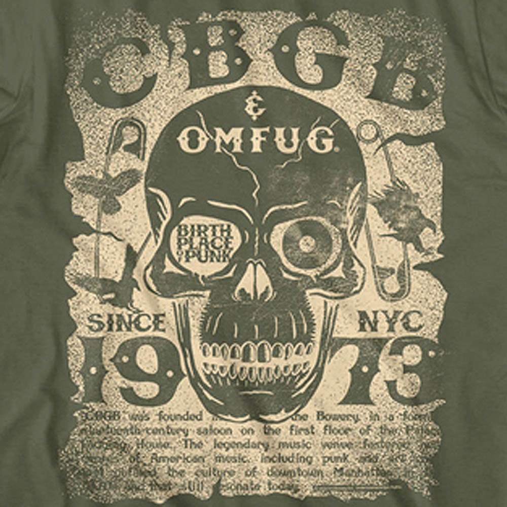CBGB - BIRTH PLACE OF PUNK / T-shirt / Men's